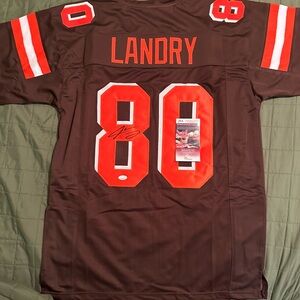 Jarvis Landry Autogprahed Cleveland Browns Custom Jersey - JSA